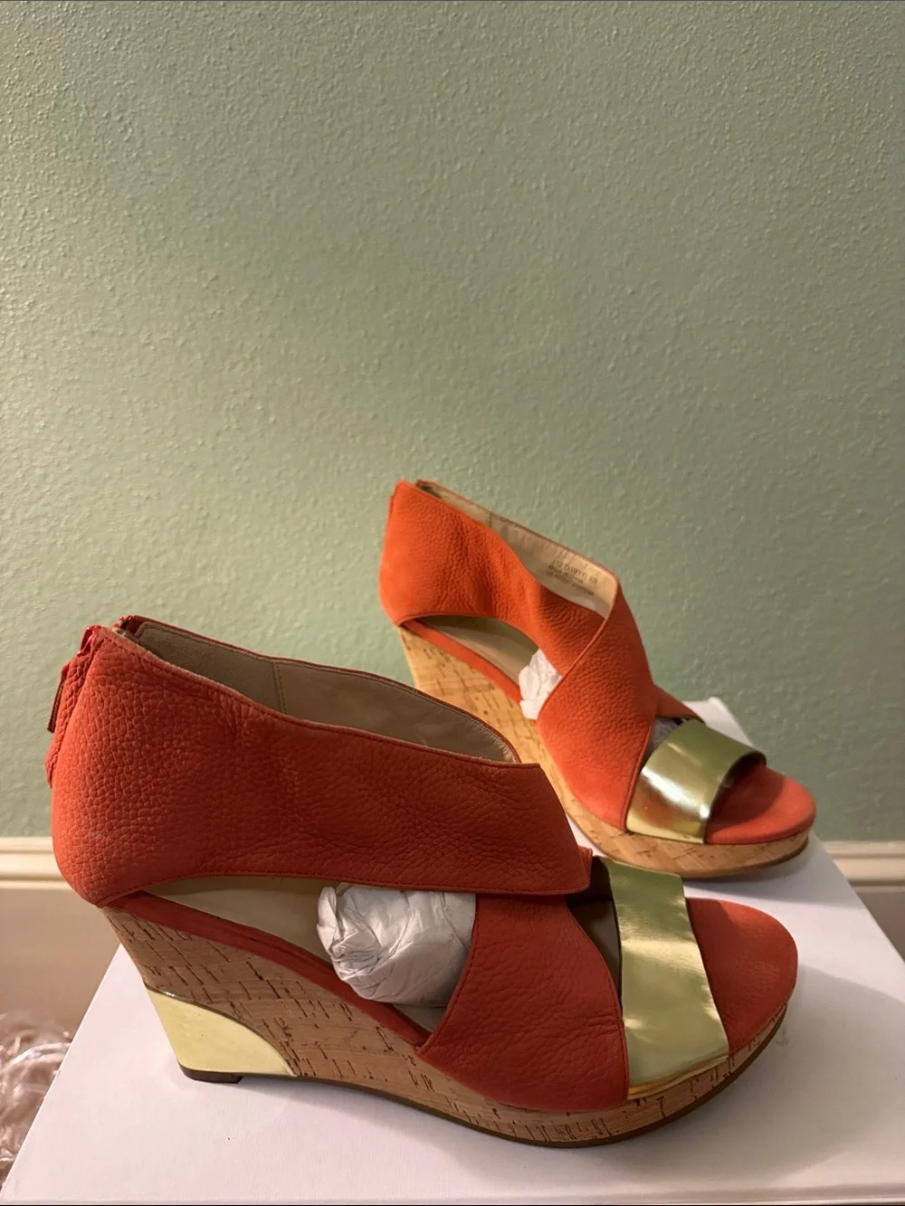 Cole Haan bold orange
